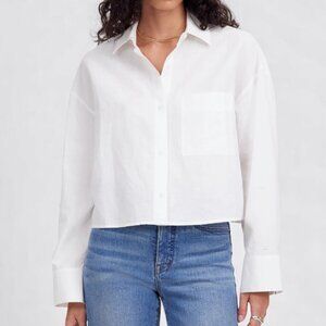 Madewell Straight-Hem Shirt Size Large